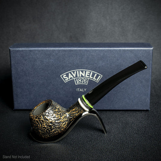 Savinelli Desigual Rustic 6mm Briar Pipe - Shape 315