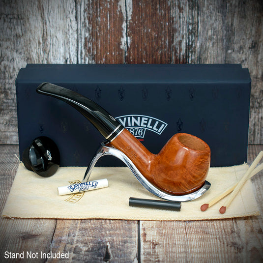 Savinelli Monsieur Smooth Briar Pipe - Shape No. 626 (6mm)