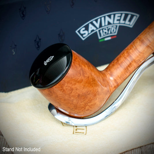 Savinelli Monsieur Smooth Briar Pipe - Shape No. 802 (6mm)