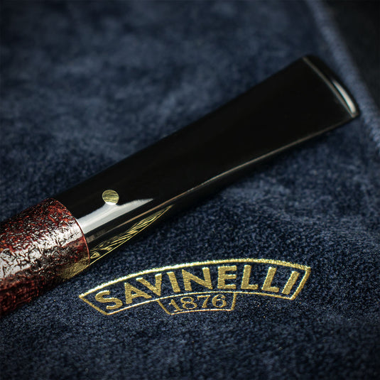 Savinelli Punto Oro Gold Briar Pipe - 106 6mm