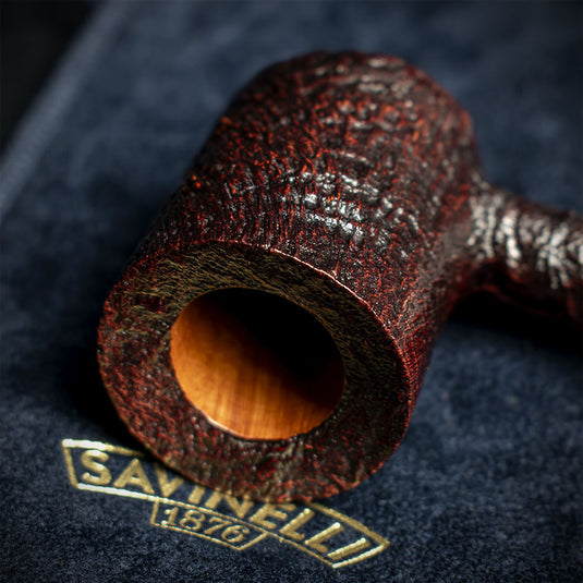 Savinelli Punto Oro Gold Briar Pipe - 311 6mm