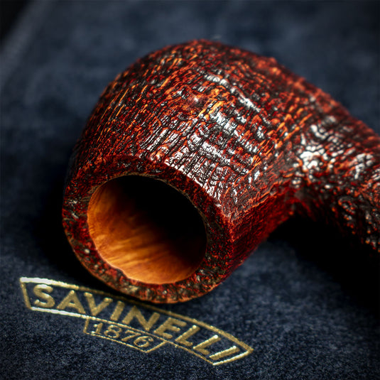 Savinelli Punto Oro Gold Briar Pipe - 602 6mm