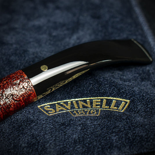 Savinelli Punto Oro Gold Briar Pipe - 602 6mm