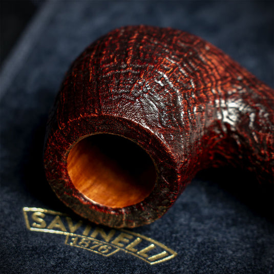 Savinelli Punto Oro Gold Briar Pipe - 616 6mm