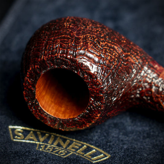 Savinelli Punto Oro Gold Briar Pipe - 688 6mm