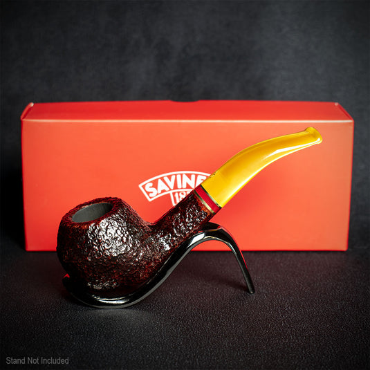 Savinelli St Nicholas Xmas 2024 Briar Smoking Pipe - Shape 673 KS