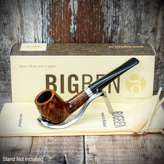 Big Ben Sylvia Tan Polish Briar Smoking Pipe -  Shape 808