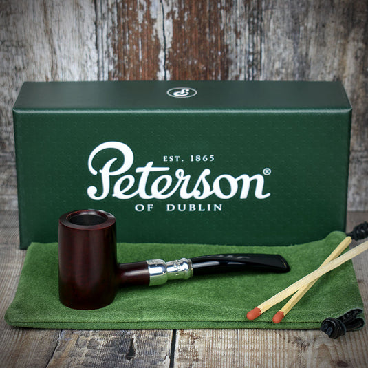 Peterson of Dublin Red Spigot Briar Smoking Pipe - Shape 701