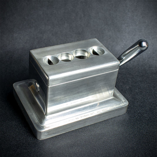 Quad Table Cigar Cutter - Straight & V Cut