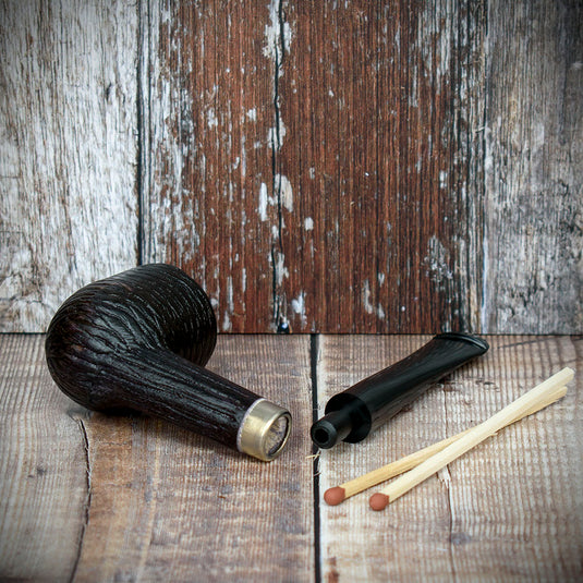 Smoke-King Beechwood Pipe Straight Rustic