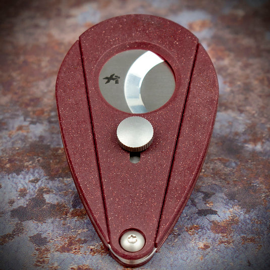 Xikar Xi-2 Bloodstone Red Fibreglass 200RD  Double Blade Cigar Cutter