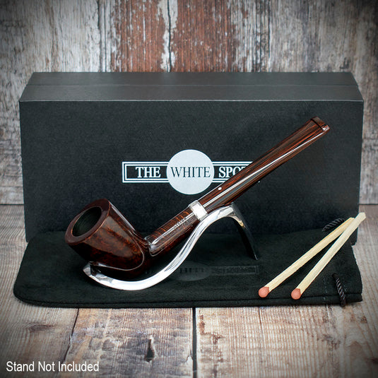 Alfred Dunhill White Spot Briar Smoking Pipe - Chestnut 3105 BB