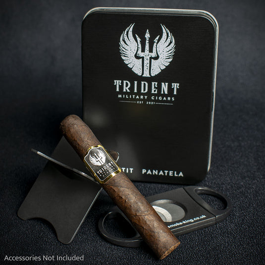 Trident Military Cigars Petit Panatela - Tin of 5