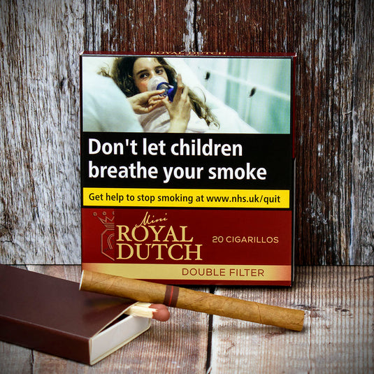 Royal Dutch Double Filter Cigarillos - Pack of 20