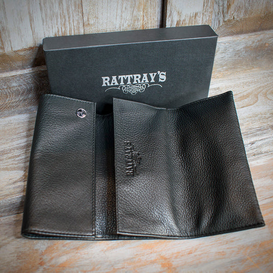 Rattray's | BLACK KNIGHT Pipe Tobacco Pouch | Large Roll Up 1