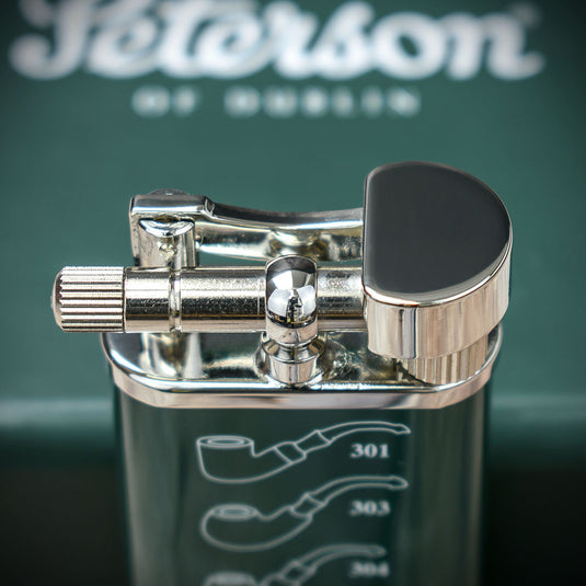 Peterson of Dublin System Pipe Lighter - Green