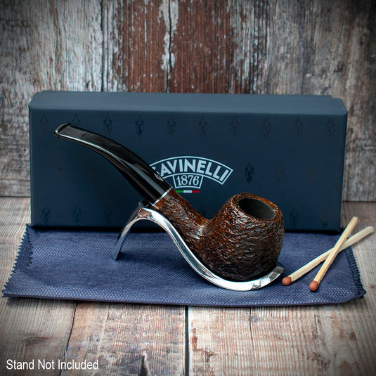 Savinelli Tre Rusticated Briar Pipe (626)