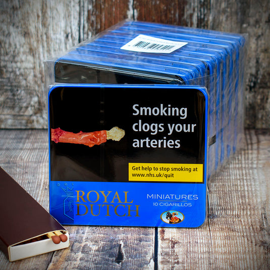 Royal Dutch Blue Miniature Cigarillos - 10 Pack