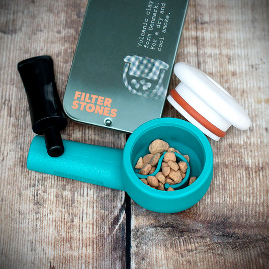 Erik Nording Shorty Pipe - Turquoise