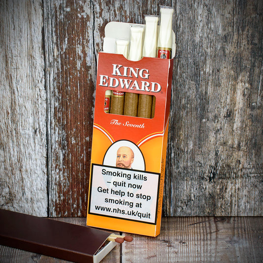 King Edward Tip Cigarillos Cigars - Pack of 5