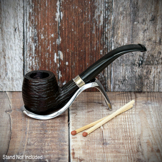 Smoke-King Beechwood Pipe Bent Rustic