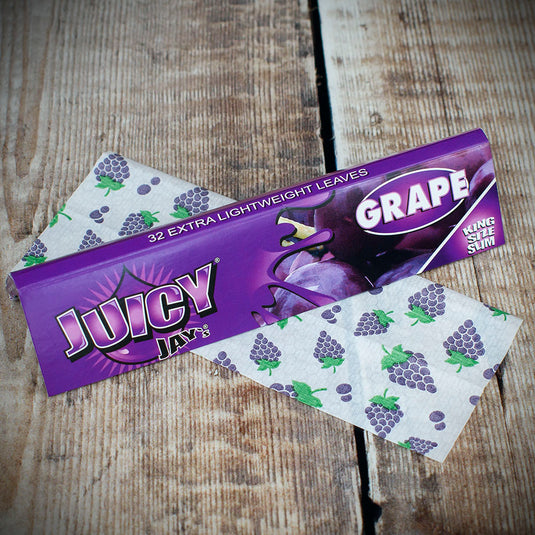 Juicy Jay's King Size Papers - Grape