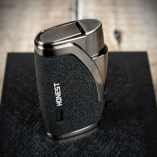 Honest Neath Cigar Lighter - Black/Gunmetal