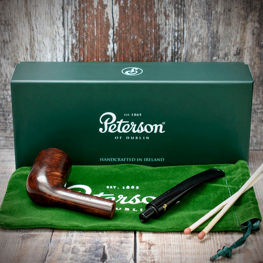 Aran Briar Pipe By Peterson of Dublin - Shape No.124