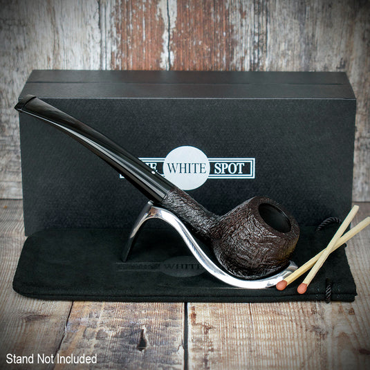 Alfred Dunhill White Spot Briar Smoking Pipe - Shell 4407