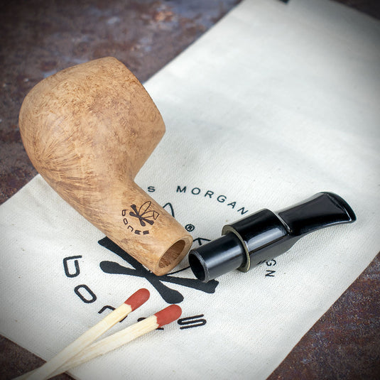 Morgan Bones Stubby Brandy Briar Pipe