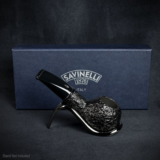 Savinelli Mini Bocch 6mm Briar Pipe - Rustic 321