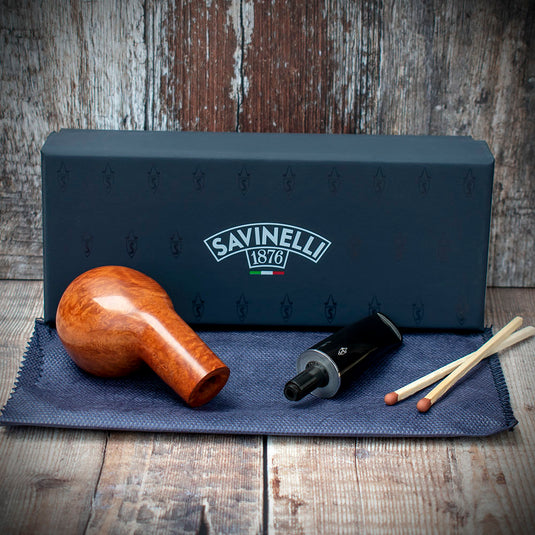 Savinelli Tre Smooth Briar Pipe (321)