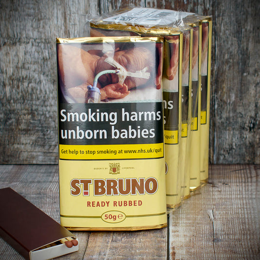 Ready Rubbed ST BRUNO Pipe Tobacco - 50g