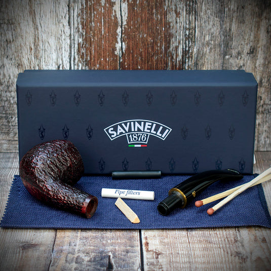 Savinelli Roma 6mm Filter Briar Pipe - Shape No. 626