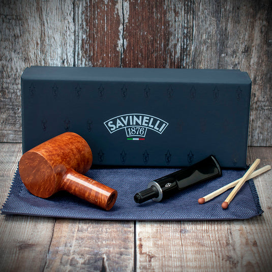 Savinelli Tre Smooth Briar Pipe (310)