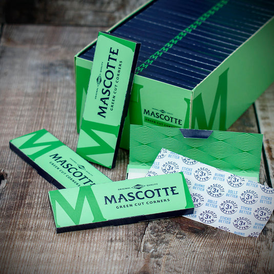 Mascotte | Box (50) Green Regular Papers