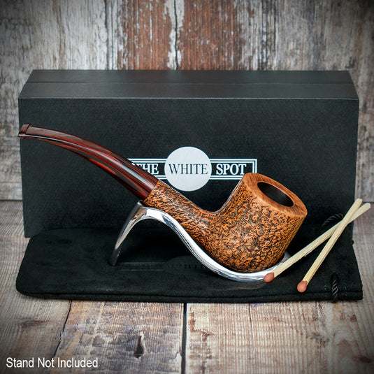 Alfred Dunhill White Spot Briar Smoking Pipe - County 5406