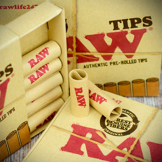 Raw | Pre Rolled Tips x 3